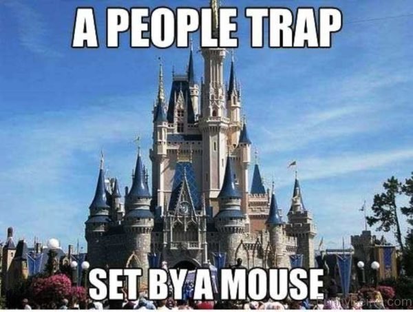 A People Trap Set By A Mouse