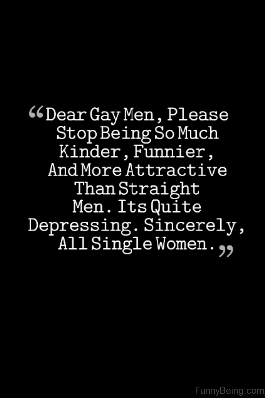 Dear Gay Men