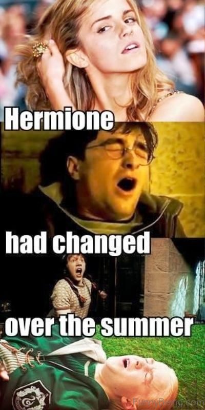 Hermione Has Changed Over The Summer