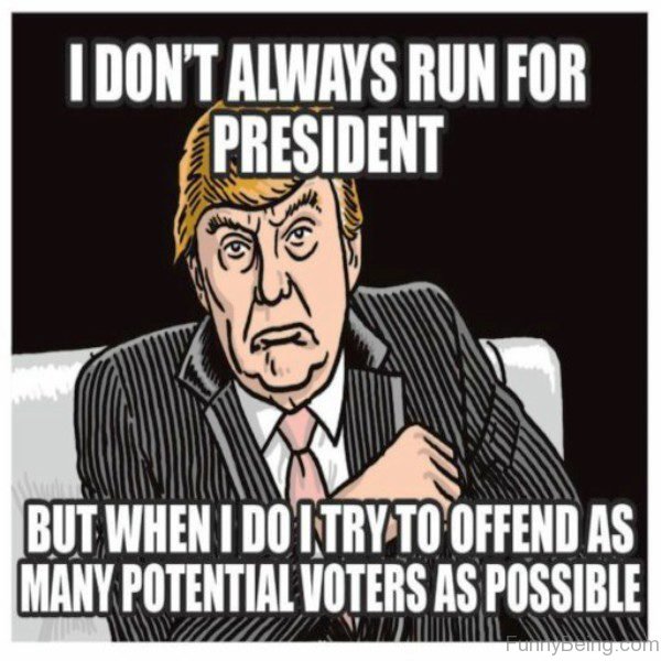 I Don't Always Run For President