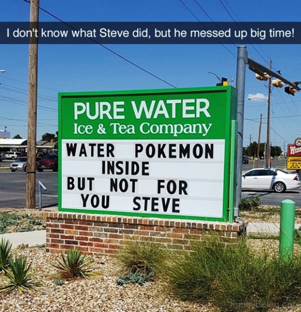 I Don't Know What Steve Did