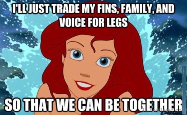 I'll Just Trade My Fins