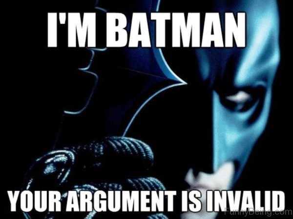 I'm Batman