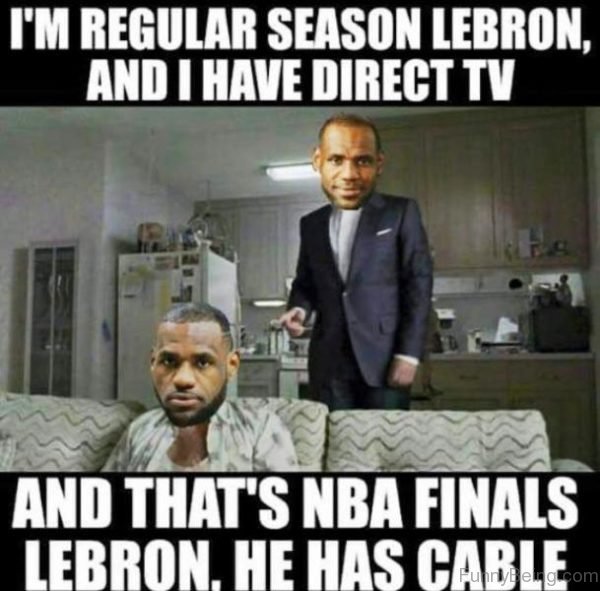 I'm Regular Season Lebron