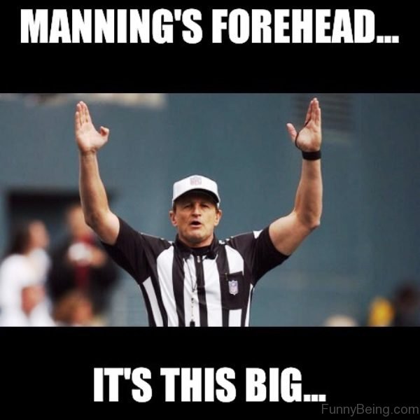 Manning's Forehead