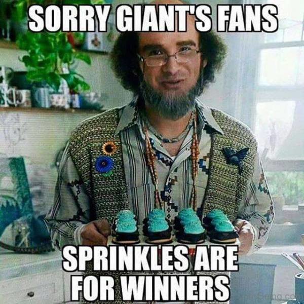 Sorry Giant's Fans