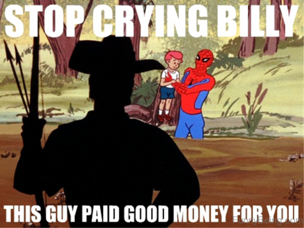 Stop Crying Billy