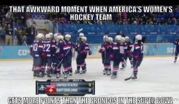 When America's Women's Hockey Team