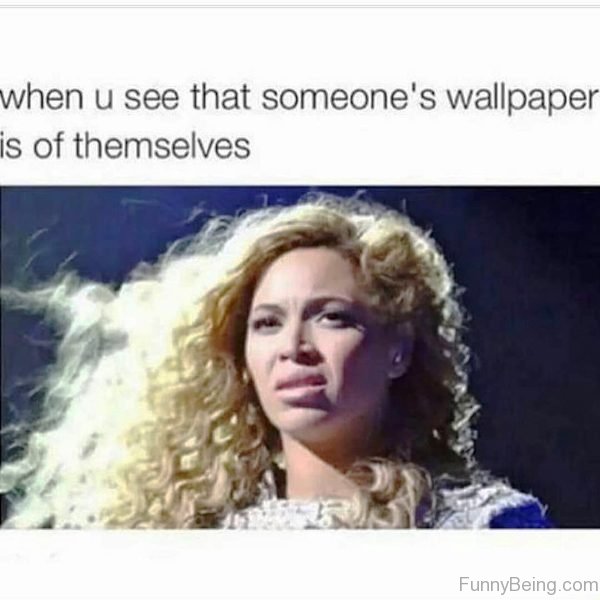 When You See That Someone's Wallpaper