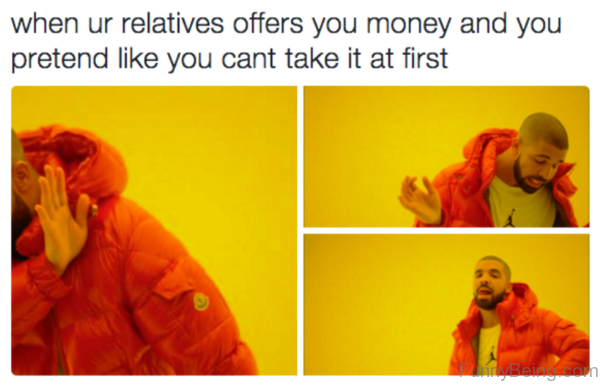 When Your Relatives Offers