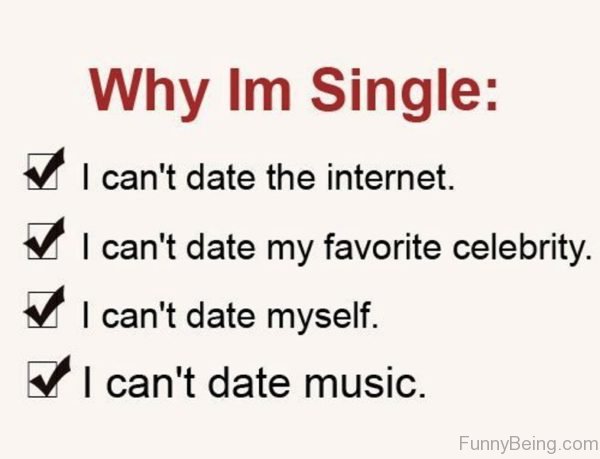 Why I'm Single