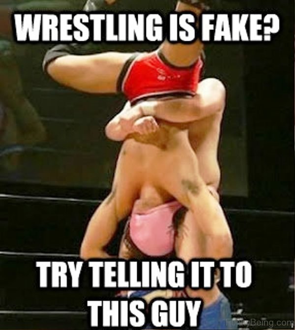 Wrestling Is Fake
