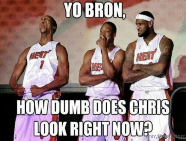 Yo Bron, How Dumb Does