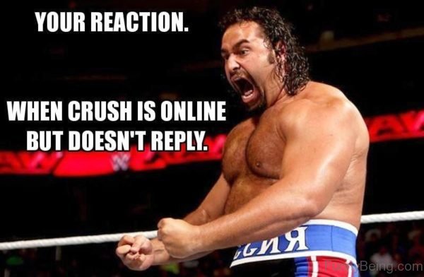 Your Reaction When Crush Is Online
