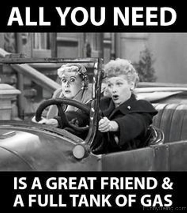 All You Need Is A Great Friend