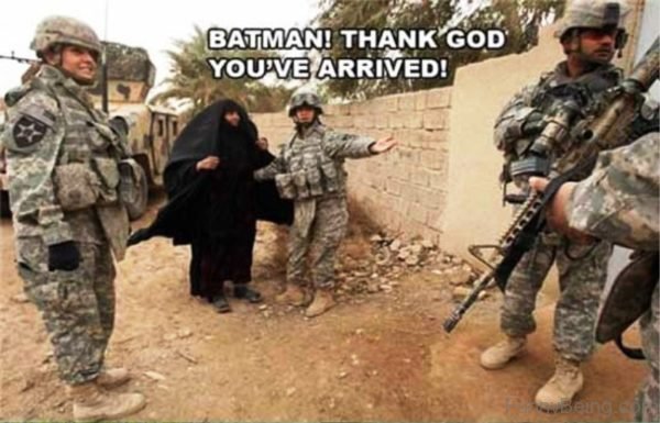 Batman Thank God You've Arrived