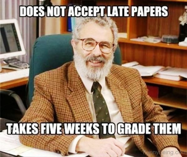 Does Not Accept Late Papers