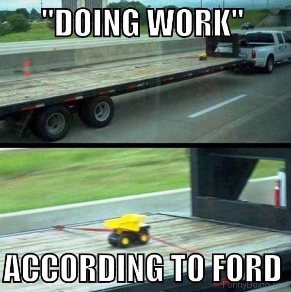 Doing Work According To Ford