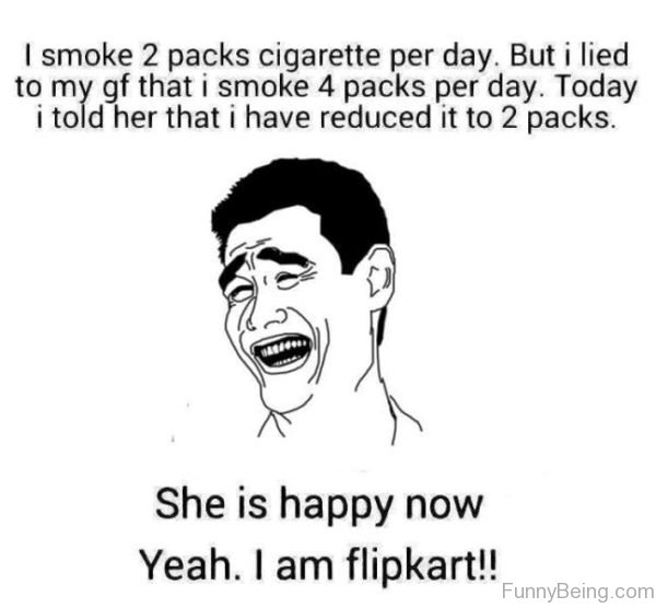 I Smoke 2 Packs Cigarette Per Day