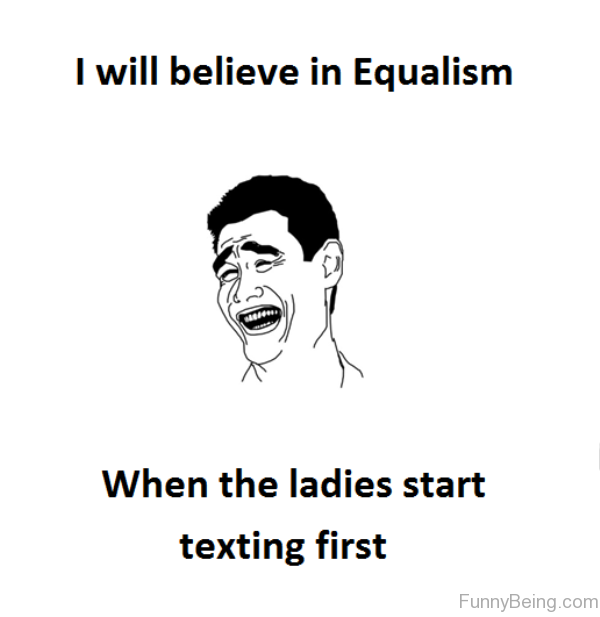 I Will Believe In Equalism