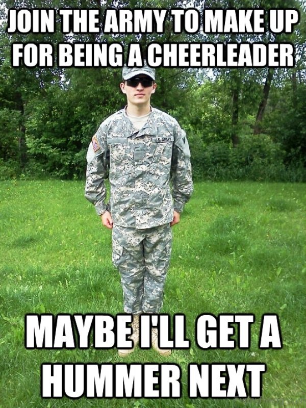 Join The Army To Make Up