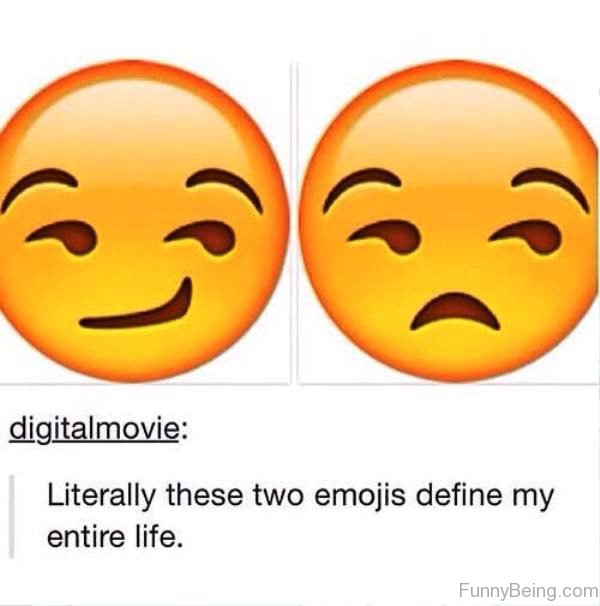 Literally These Two Emojis