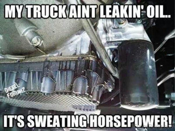 My Truck Aint Leaking Oil