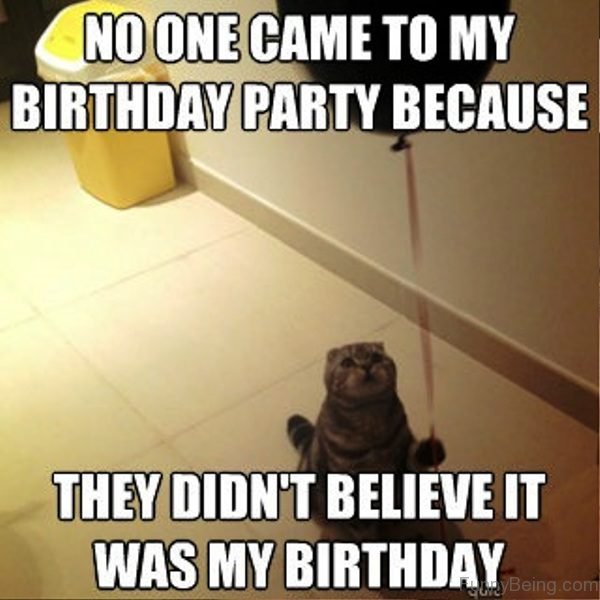 No One Came To My Birthday Party
