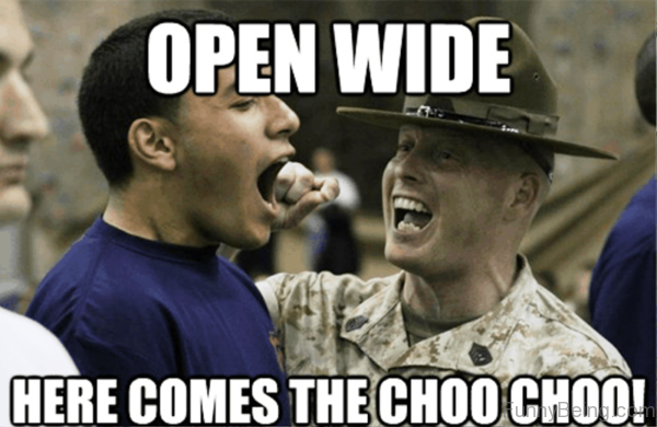 Open Wide Here Comes The Choo Choo