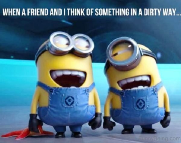 When A Friend And I Think