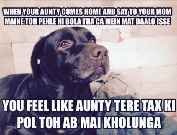 When Your Aunty Comes Home