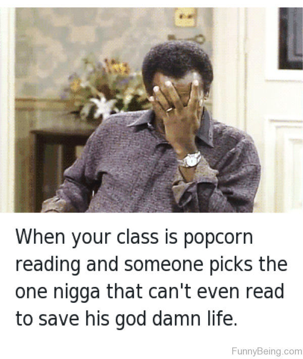 When Your Class Is Popcorn Reading