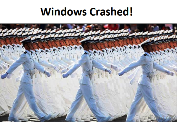 Windows Crashed