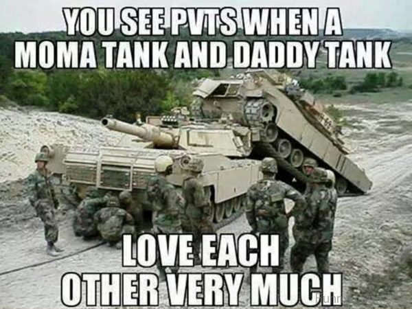 You See PVTS When A Moma Tank