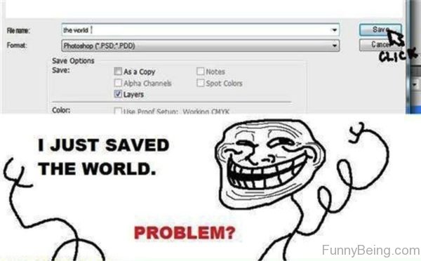 I Just Saved The World