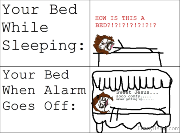 Your Bed While Sleeping