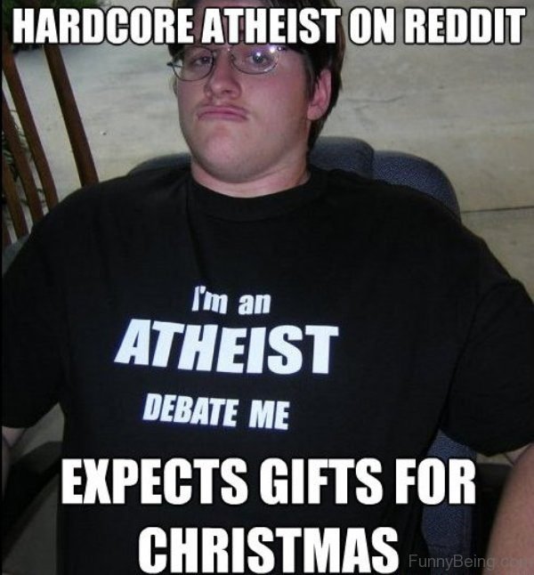 Hardcore Atheist On Reddit