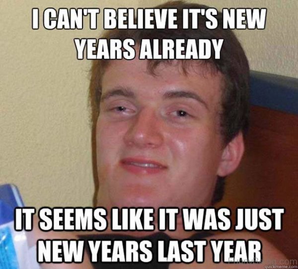I Can't Believe Its New Years