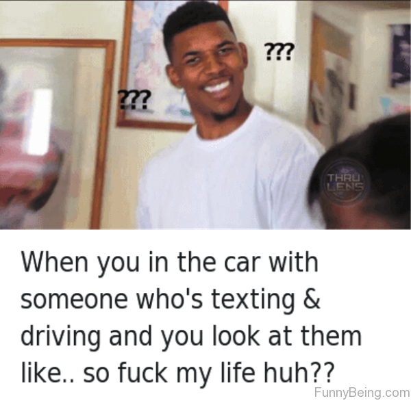 When You In The Car With Someone