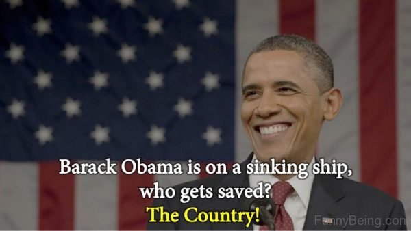 Barack Obama Is On A Sinking Ship