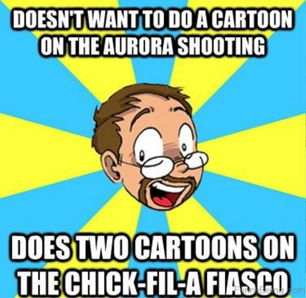 Doesnt Want To Do A Cartoon On The Aurora Shooting