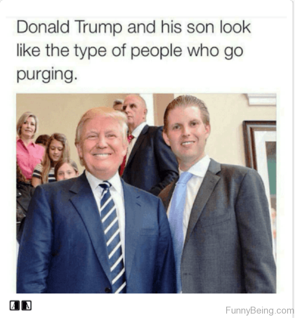 Donald Trump And His Son