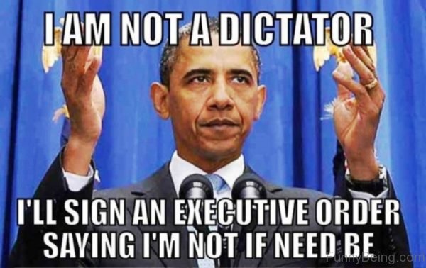 I Am Not A Dictator