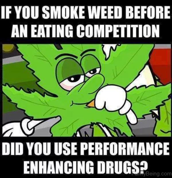 If You Smoke Weed Before An Eating