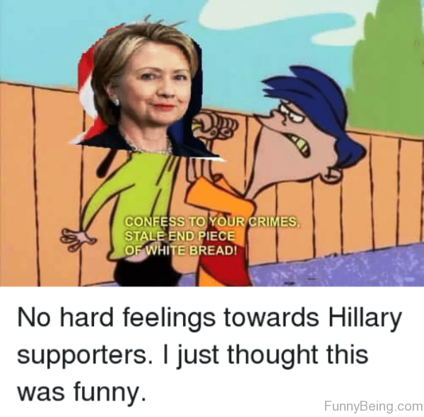 No Hard Feelings Towards Hillary Supporters
