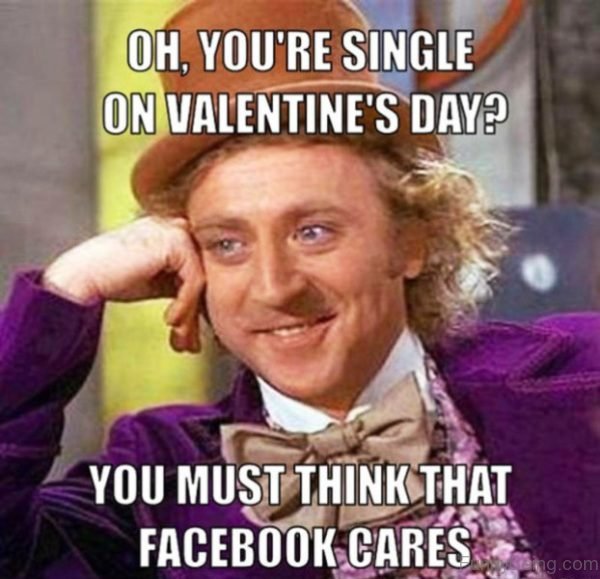 Oh You're Single On Valentines Day