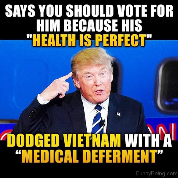 Says You Should Vote For Him