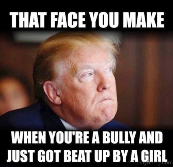 That Face You Make When You're A Bully