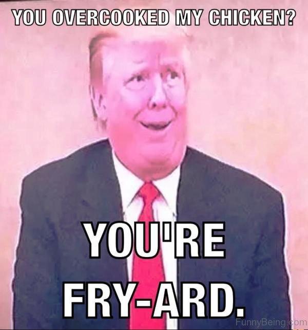 You Overcooked My Chicken