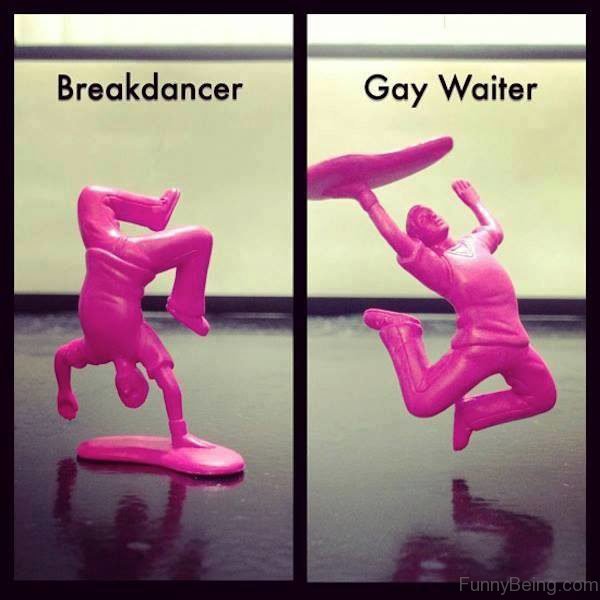 Breakdancer Vs Gay Waiter